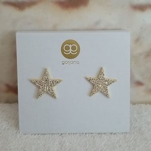 New gorjana Superstar Shimmer Statement Earrings